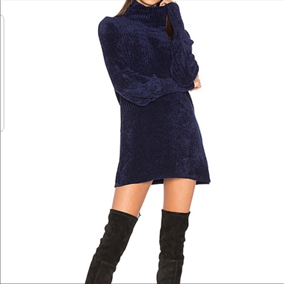 Free People Sweaters - Free People new moon cowl sweater blue large